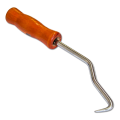 Крюк для вязки арматуры с деревянной ручкой 250 мм
